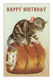 Happy Birthday, Kittens in Muff