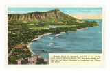 Buy Waikiki and Diamond Head, Hawaii at AllPosters.com