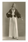 Buy Twenties Mannequin in Black and White Dress at AllPosters.com