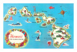 Map of Hawaii
