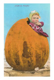 Buy Child in Giant Pumpkin at AllPosters.com
