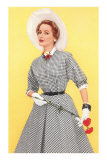 Fifties Check Dress