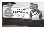 Billboard, Happy Birthday, Cake
