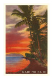 Buy Maui No Ka Oi, Sunset on Lagoon at AllPosters.com