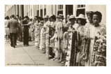 Lei Vendors, Honolulu, Hawaii