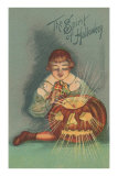Buy Boy Lighting Jack O'Lantern at AllPosters.com