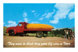 Buy Giant Ear of Corn on Truck, Iowa at AllPosters.com