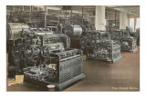 Buy Newspaper Printing Press Room at AllPosters.com