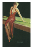 Two Cushion, Vamp Playing Pool