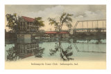 Canoe Club, Indianapolis, Indiana Premium Poster