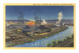 Buy Night, Republic Steel Corporation, Youngstown, Ohio at AllPosters.com