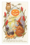 Witch with Cauldron