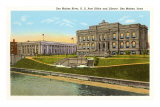 Buy Post Office and Library, Des Moines, Iowa at AllPosters.com