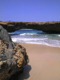 Natural Beach Bridge, Aruba, Caribbean