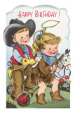 Happy Birthday, Little Cowboy and Cowgirl