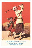Buy Lady Golfing at Health Spa at AllPosters.com