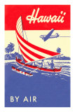 Buy Hawaii by Air, Outrigger at AllPosters.com