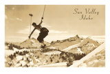 Buy Airborne Skier, Sun Valley, Idaho at AllPosters.com