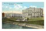 Buy Library and Post Office, Des Moines, Iowa at AllPosters.com