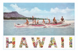 Buy Hawaii, Outrigger at Diamond Head at AllPosters.com