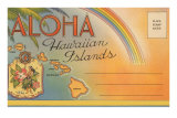 Buy Aloha, Hawaiian Islands, Folder at AllPosters.com