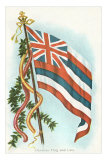 Buy Hawaiian Flag and Leis at AllPosters.com