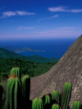 View from Pico Do Papagaio, Ilha Grande, Rio De Janeiro State, Brazil
