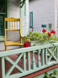 Gingerbread House Details, Oak Bluffs, Martha's Vineyard, Massachusetts, USA