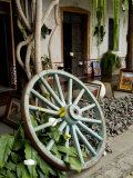 Wagon Wheel, La Posada De Don Rodrigo Hotel, Antigua, Guatemala