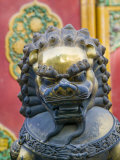 Bronze Lion, The Forbidden City, Beijing, China