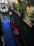 Gondola Ride on Canal, Venice, Italy