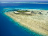 Aerial View of Green Island, The Great Barrier Reef, Cairns Area, North Coast, Queensland