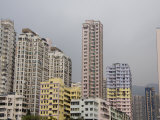 New Territories high-rise apartments, Hong Kong, China