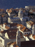 Dawn in port city of Dubrovnik, Dalmatia, Croatia