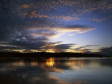 Sunset on Blind Bay, Shaw Island, Washington, USA