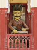 Wooden carving, Amber Fort, Jaipur, India