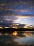Sunset on Blind Bay, Shaw Island, Washington, USA