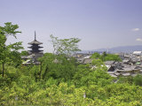Buy Pagoda in City, Kyoto, Japan at AllPosters.com