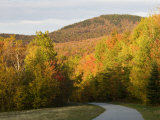 Franconia Notch Bike Path in New Hampshire