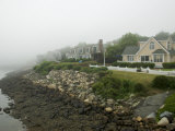 Houses in Perkins Cove, Ogunquit, Maine, USA