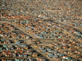 Shantytown on the Outskirts of Cape Town