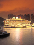 Aberdeen Harbor, Hong Kong Island, with Jumbo Floating Restaurants
