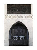 Christopher Colombus' Casket, Seen Here, Rests in Santo Domingo