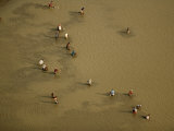 Buy Women with Baskets Fishing in Kosi Bay at AllPosters.com