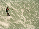Buy Kite Surfer Riding a Wave Off the Coast of Cape Town at AllPosters.com