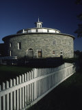 Shaker Round Barn in Hancock