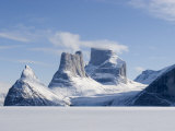 Buy Broad Peak at Sam Ford Fiord and Walker Arm, on Baffin Island at AllPosters.com
