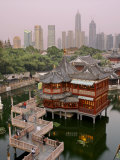 Buy Traditional Tea House in Yu Yuan, a Famous Historical Destination at AllPosters.com