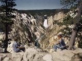 Buy Vistors Sit on an Overlook to See All the Scenic Views at AllPosters.com