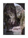 Saracen Habitations Cling to the Mountainsides Near Amalfi